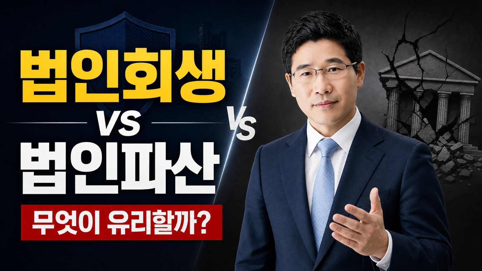 법인회생 vs 법인파산, 무엇이 유리할까
